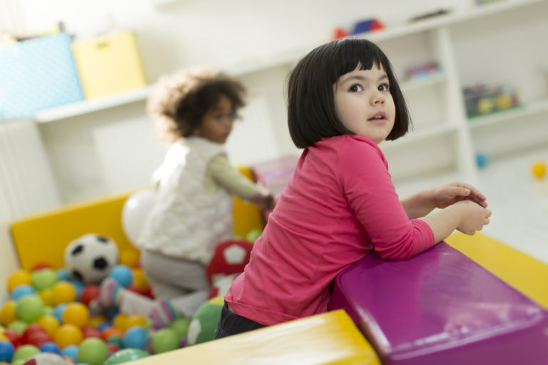 Logo for little girls at daycare