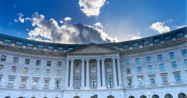 The U.S. Environmental Protection Agency building in Washington, DC
