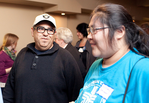 Environmental Justice leaders: Tiffany (Alaska) and Jose (California)